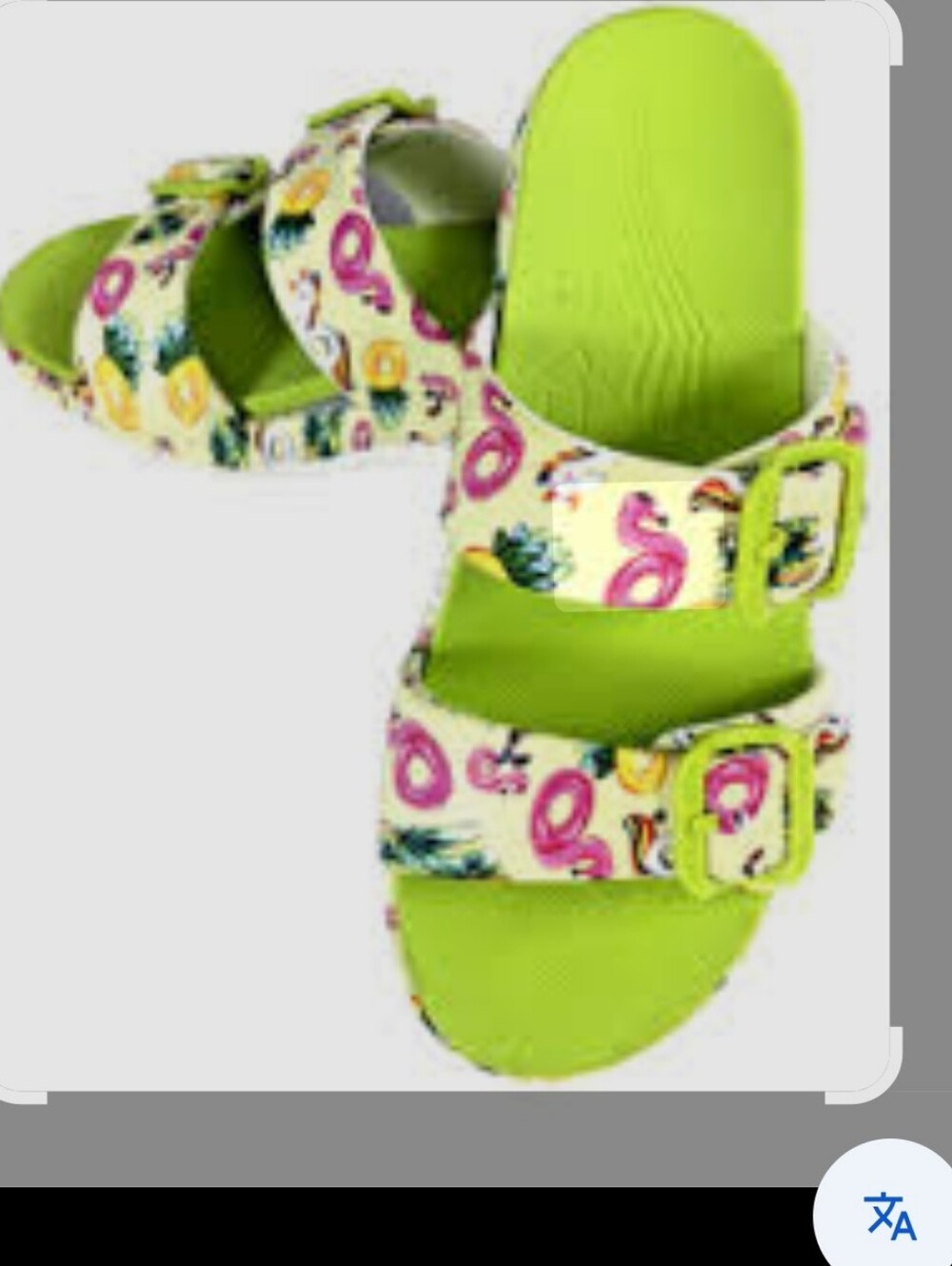 Dansko Kandi pool floats molded unicorn flamingo green pink sandals 37